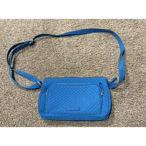 Vera Bradley Little Hipster Blue CrossBody